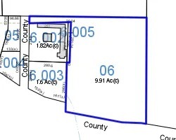 Heflin Land-Two Parcels (1.6-9.91 AC), Heflin, AL à vendre - Photo de l’immeuble – Image 2 sur 5