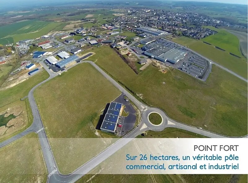 Terrain dans Vouziers à vendre Aérien– Image 1 sur 2