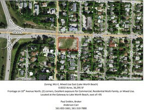 1615 N 10th Ave, Lake Worth, FL - VUE AÉRIENNE  vue de carte - Image1