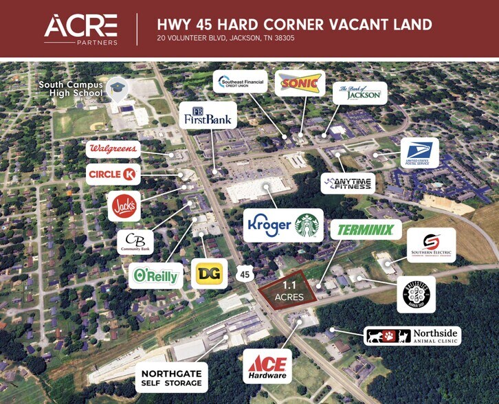 20 Volunteer Blvd, Jackson, TN à vendre - Photo de l’immeuble – Image 3 sur 3