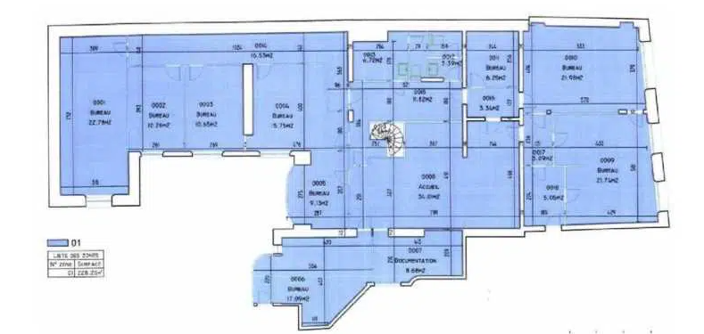 19 Bis Boulevard Delessert, Paris, PAR 75016 - Lot 1 -  - Plan d’étage - Image 1 of 1