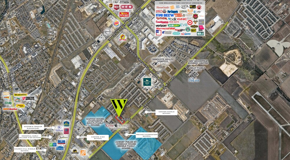 Kowald Rd & FM 1101, New Braunfels, TX à vendre - Photo de l’immeuble – Image 2 sur 2