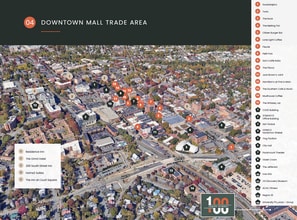 100 10th St, Charlottesville, VA - VUE AÉRIENNE  vue de carte