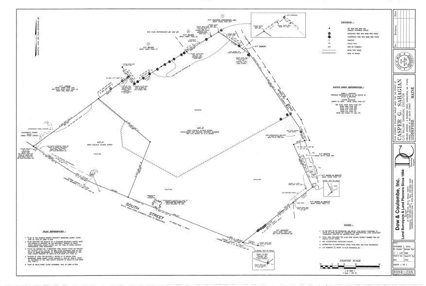 674 South St, Biddeford, ME à vendre - Plan de site – Image 2 sur 2