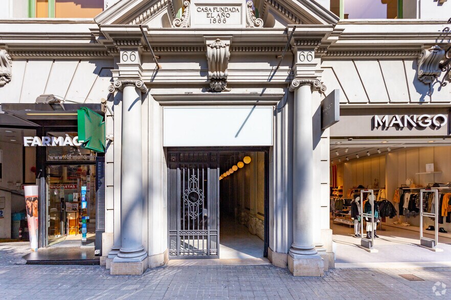 Rambla de Catalunya, 66, Barcelone, Barcelona à louer - Photo de l’immeuble – Image 3 sur 5