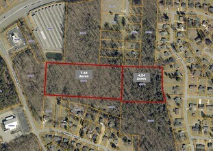 1401 Hampstead Dr, High Point, NC - Vue aérienne  vue de carte