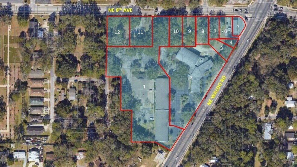 1421 NE 8th Ave, Gainesville, FL à vendre - Photo principale – Image 1 sur 1