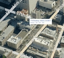 1716 Broadway, Oakland, CA - VUE AÉRIENNE  vue de carte