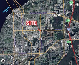 3625 Ironbridge Blvd, Fort Myers, FL - Vue aérienne vue de carte