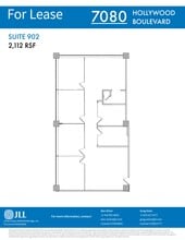 7080 Hollywood Blvd, Los Angeles, CA à louer Plan de site– Image 1 sur 1