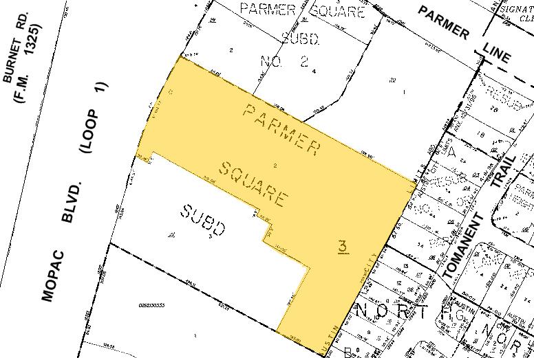 12407 N MoPac Expy, Austin, TX à louer - Plan cadastral – Image 2 sur 3