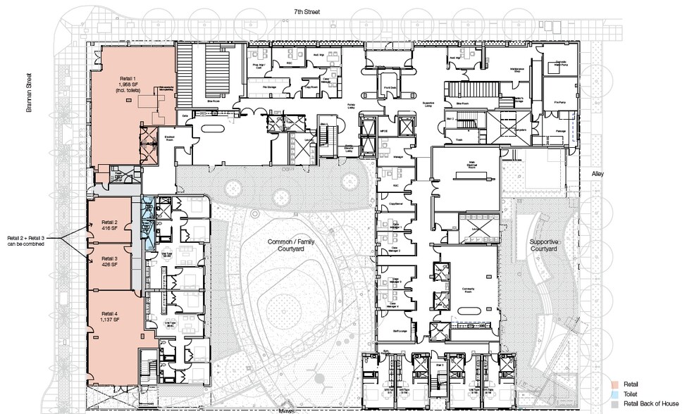 600 7th St, San Francisco, CA à louer - Plan d’étage – Image 2 sur 2