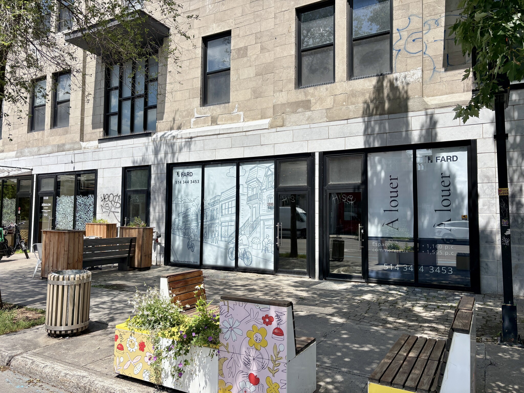 3999-4001 Rue Saint-Denis, Montréal, QC à louer Photo de l’immeuble– Image 1 sur 4