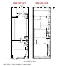 495 Adelaide St W, Toronto, ON à louer Plan d’étage– Image 1 sur 7