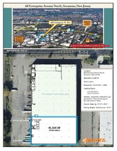 60 Enterprise Ave, Secaucus, NJ à louer Plan d’étage– Image 1 sur 1