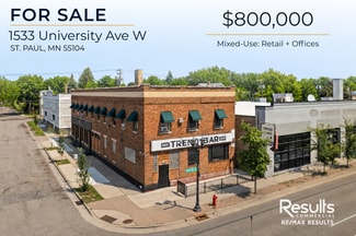 Plus de détails pour 1533 University Ave W, Saint Paul, MN - Local commercial à vendre