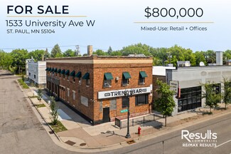 Plus de détails pour 1533 University Ave W, Saint Paul, MN - Local commercial à vendre