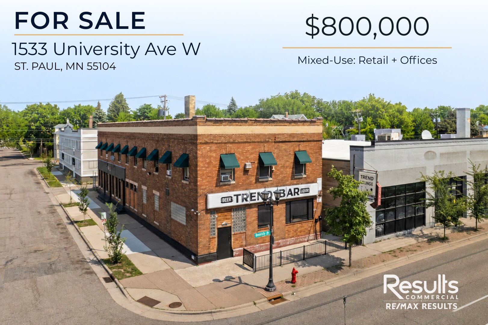 1533 University Ave W, Saint Paul, MN à vendre Photo de l’immeuble– Image 1 sur 33