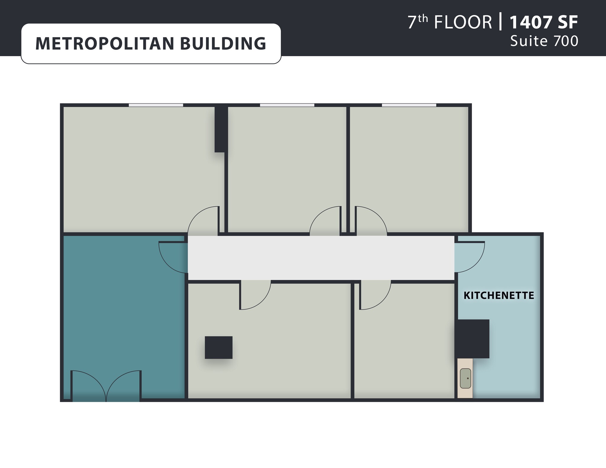 8720 Georgia Ave, Silver Spring, MD à louer Plan de site– Image 1 sur 2