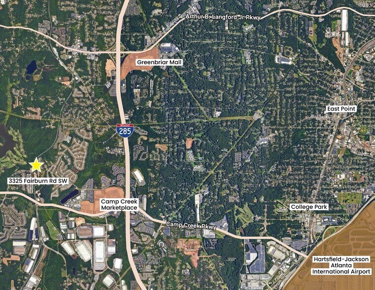 3325 Fairburn SW rd, Atlanta, GA à vendre - Photo de l’immeuble – Image 2 sur 4