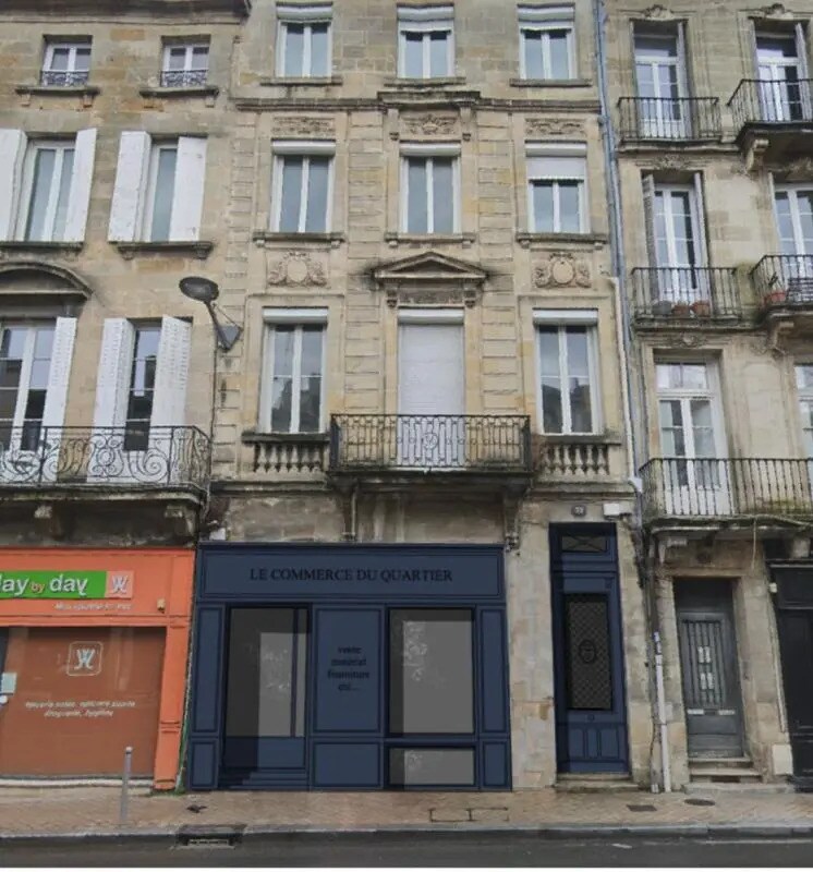 Local commercial dans Bordeaux à louer Photo de l’immeuble– Image 1 sur 2
