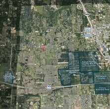 16515 FM 2920, Tomball, TX - VUE AÉRIENNE  vue de carte