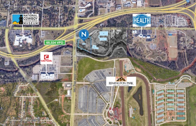 Martin Luther King Ave & NE 63rd St, Oklahoma City, OK à louer - Aérien – Image 2 sur 2