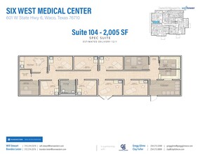 601 W State Highway 6, Waco, TX à louer Plan d’étage– Image 1 sur 1