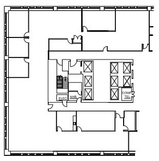 1111 E Main St, Richmond, VA à louer Plan d’étage– Image 1 sur 1