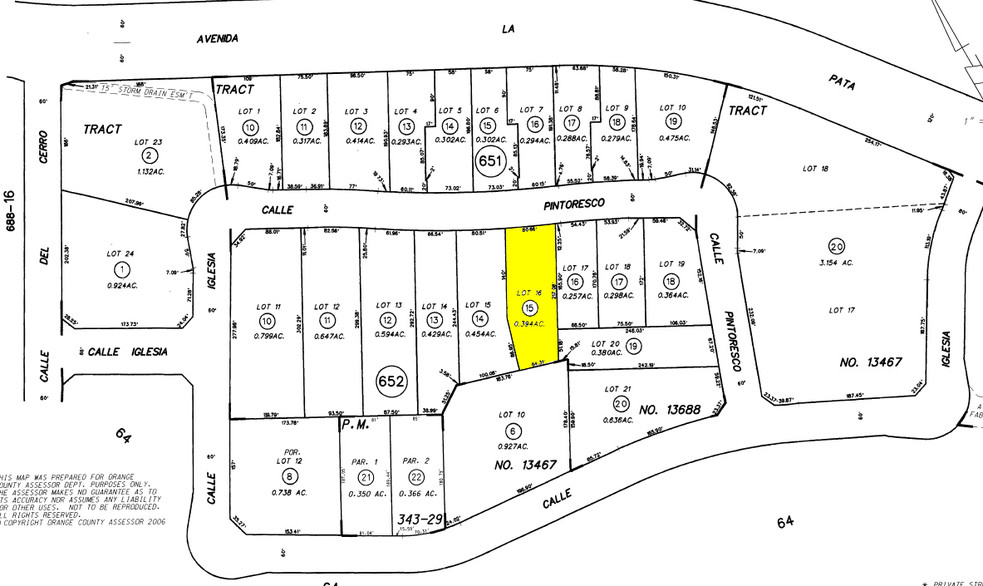240 Calle Pintoresco, San Clemente, CA à louer - Plan cadastral – Image 3 sur 13