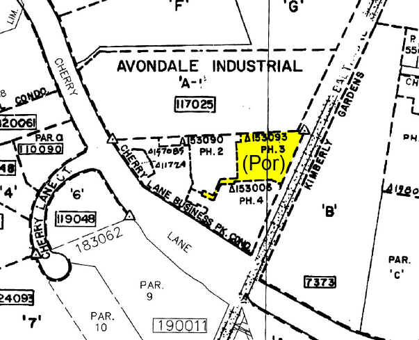 8740 Cherry Ln, Laurel, MD à louer - Plan cadastral – Image 2 sur 2