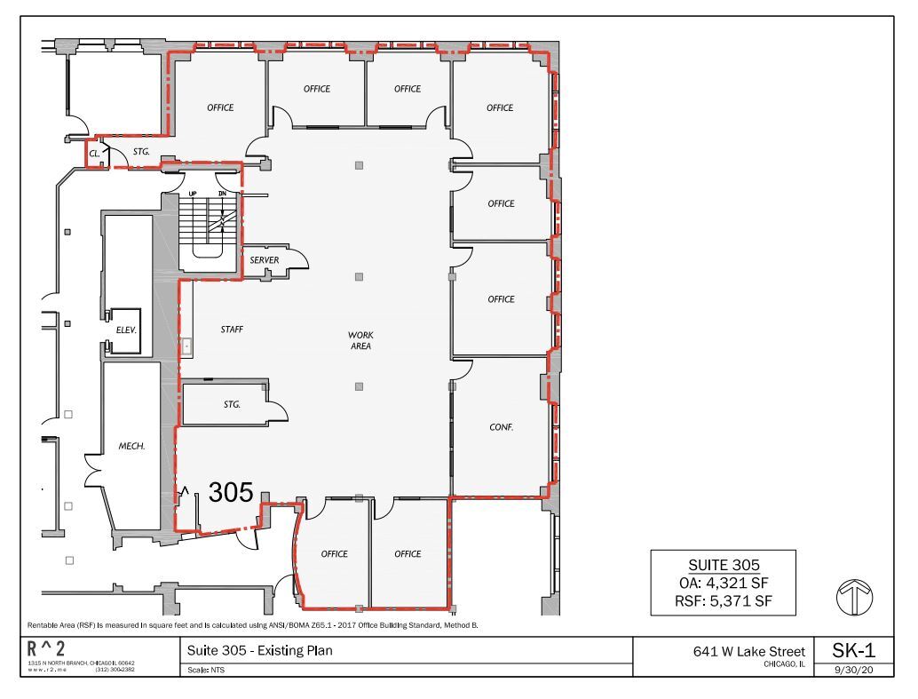 641-651 W Lake St, Chicago, IL à louer Plan d’étage– Image 1 sur 1