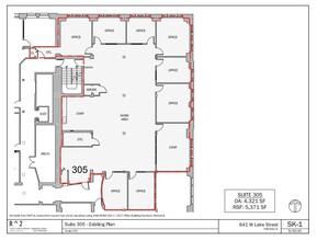 641-651 W Lake St, Chicago, IL à louer Plan d’étage– Image 1 sur 1