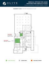 175 S Union Blvd, Colorado Springs, CO à louer Plan d’étage– Image 1 sur 1