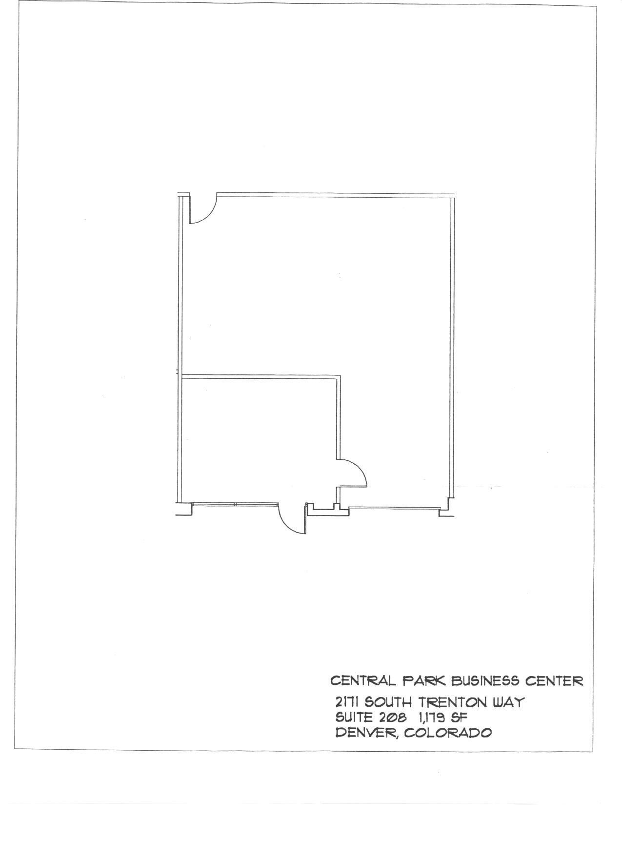 2171 S Trenton Way, Denver, CO à louer Plan d’étage– Image 1 sur 1
