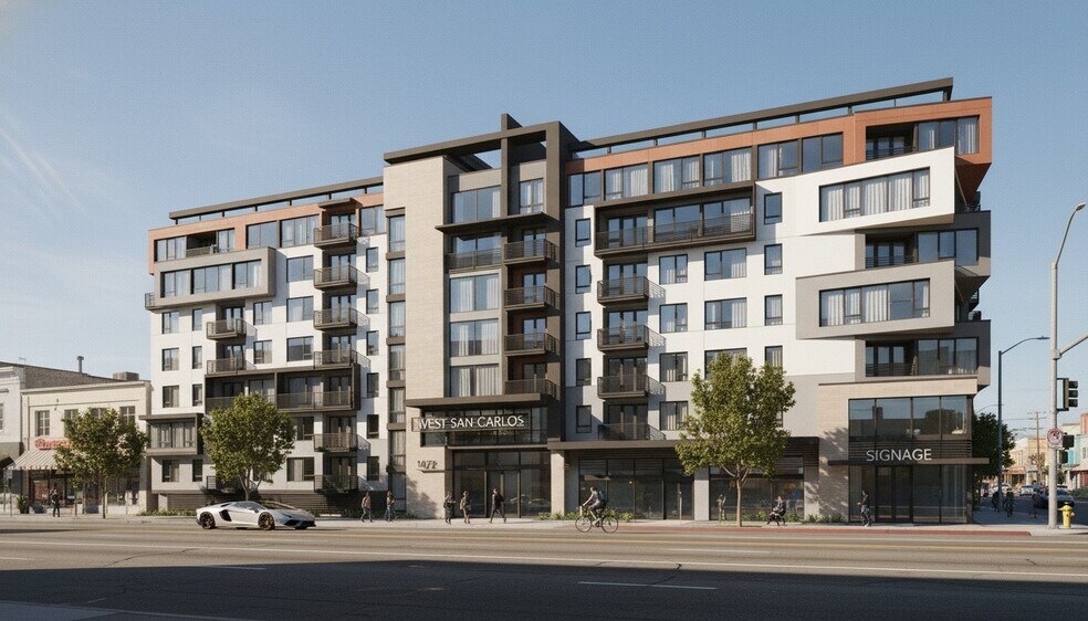 1470 W San Carlos St, San Jose, CA à vendre - Photo de l’immeuble – Image 3 sur 14