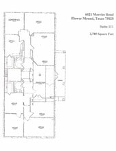 6021 Morriss Rd, Flower Mound, TX à louer Plan de site– Image 1 sur 1