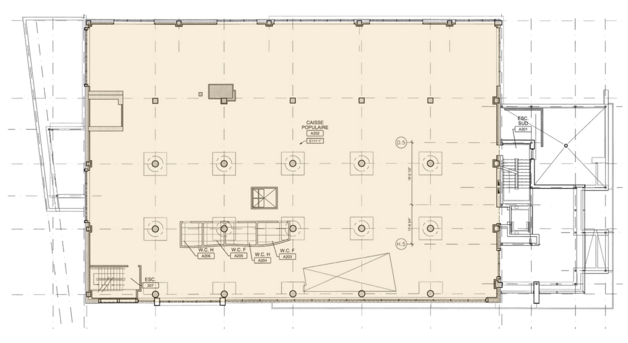 7915 Boul Saint-Laurent, Montréal, QC à louer Plan d’étage– Image 1 sur 1
