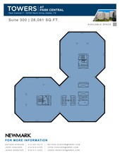 12750 Merit Dr, Dallas, TX à louer Plan d’étage– Image 1 sur 2