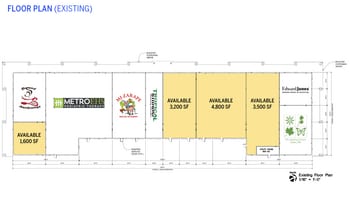 7025 E Michigan Ave, Saline, MI à louer Plan d’étage– Image 1 sur 2