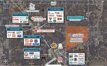 7001 NW 4th Blvd, Gainesville, FL à louer Carte– Image 1 sur 1
