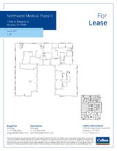 800 Peakwood Dr, Houston, TX à louer Plan d’étage– Image 1 sur 1