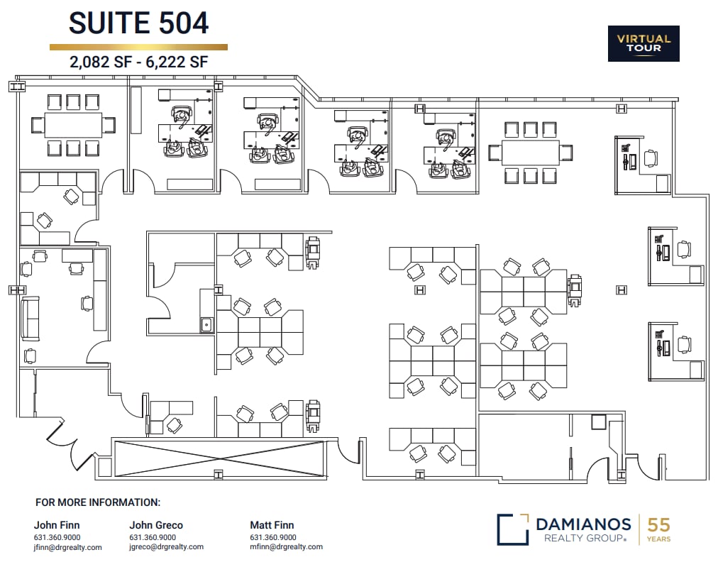 50 Charles Lindbergh Blvd, Uniondale, NY à louer Plan d’étage– Image 1 sur 1
