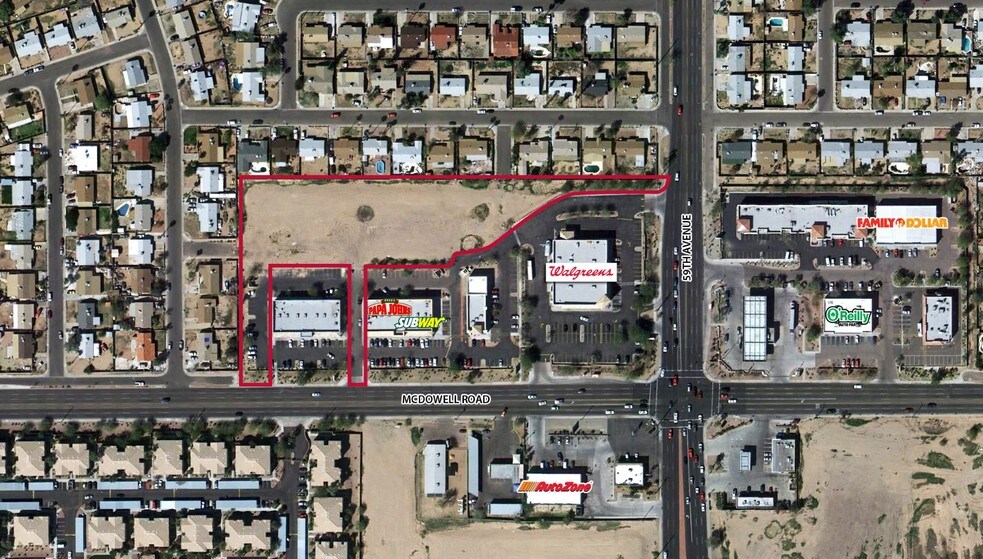 N 59th Avenue & McDowell Rd, Phoenix, AZ à louer - Aérien – Image 1 sur 1