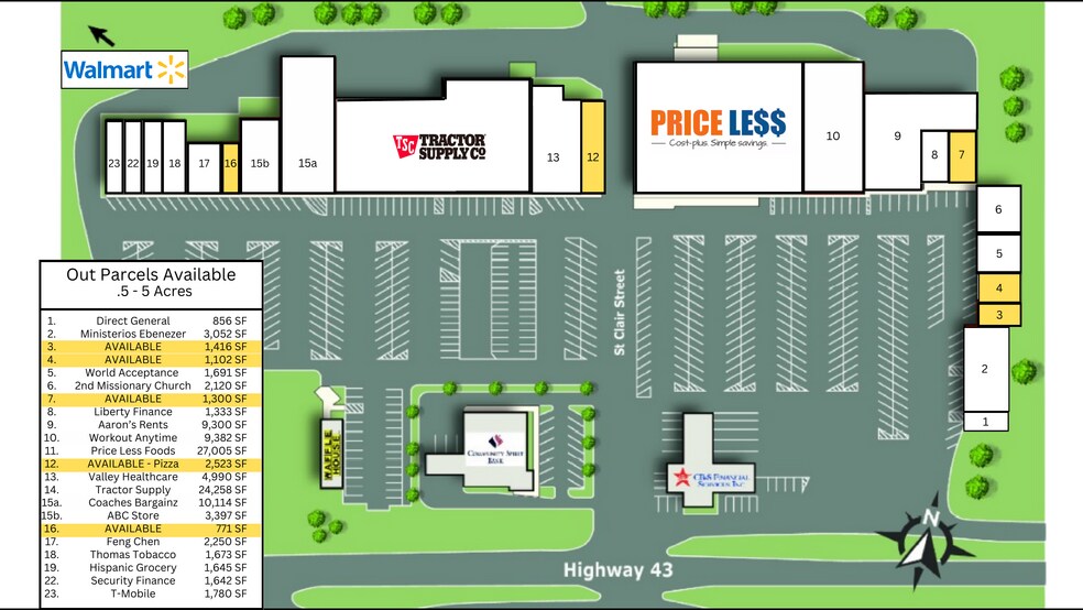 14001 Highway 43, Russellville, AL à louer - Photo de l’immeuble – Image 2 sur 5