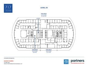 717 Texas Ave, Houston, TX à louer Plan d’étage– Image 1 sur 1