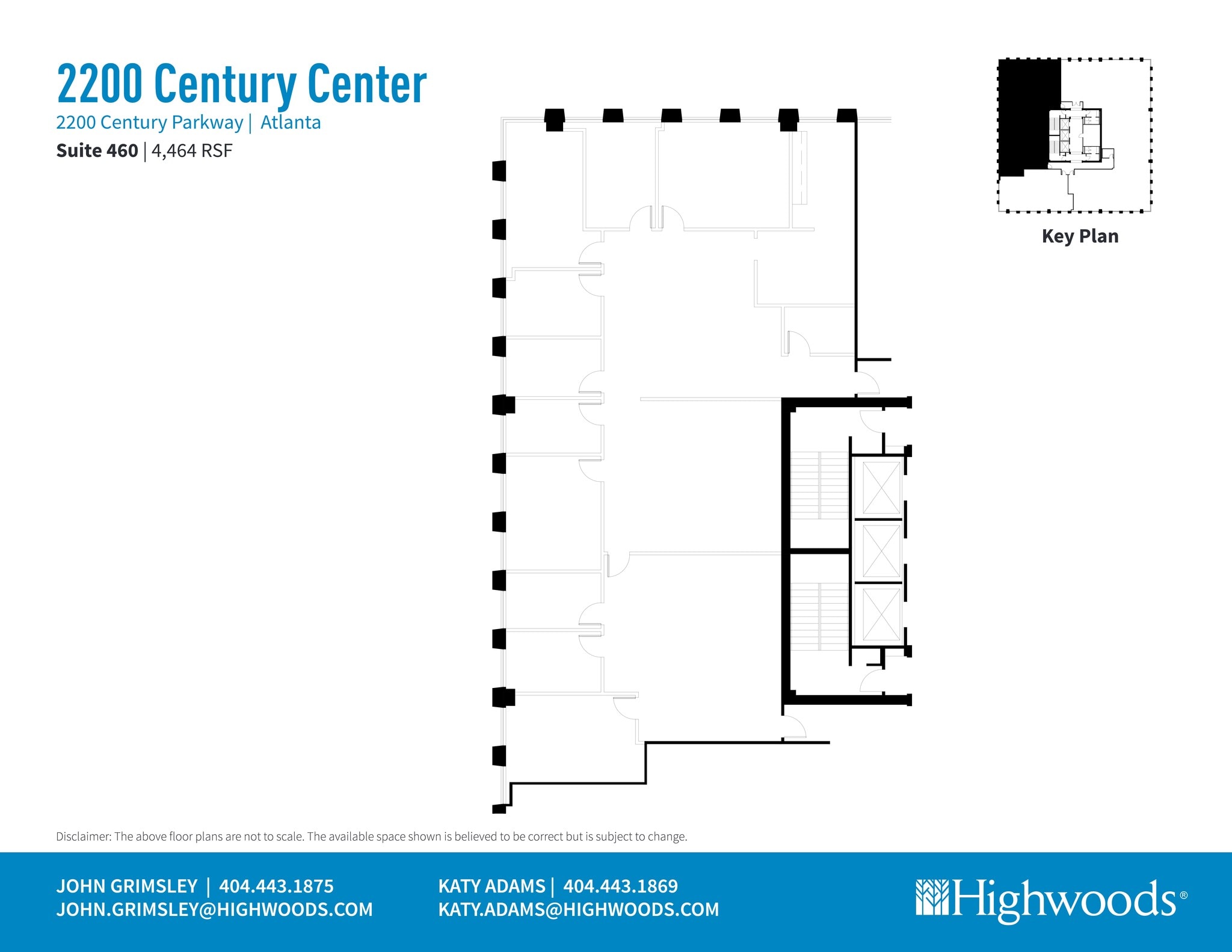 2200 Century Pky NE, Atlanta, GA à louer Plan de site– Image 1 sur 1