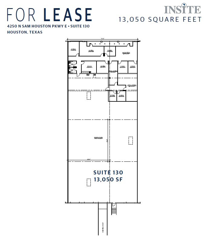 Beltway 8 @ JFK Blvd, Houston, TX à louer Plan d’étage– Image 1 sur 3