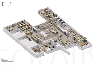 88-90 Rue Cardinet, Paris à louer Plan d’étage– Image 2 sur 2