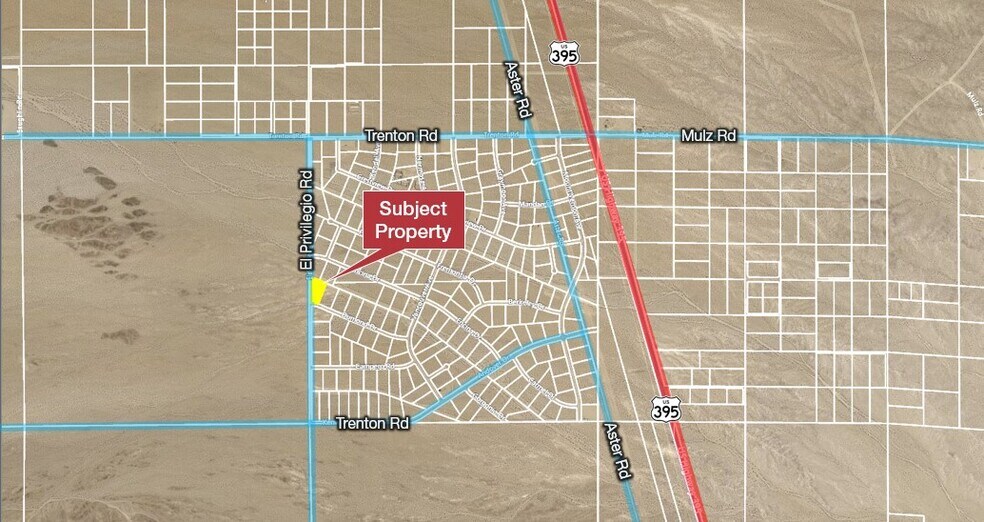 El Privilegio Rd, Adelanto, CA à vendre - Photo principale – Image 1 sur 1